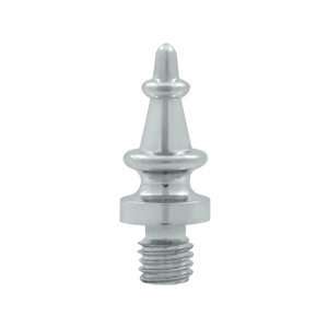   Polished Nickel Solid Brass Steeple Cabinet Finial