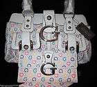 GUESS ALEXIS LARGE WALLET W CHECKBOOK PINK MULTI NWT items in 