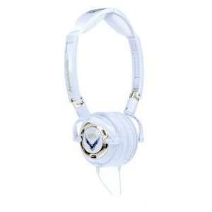  Skull Candy Lowrider Stereo Headphones in MFM White 