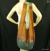 NEW Tie Dye Hippie Hobo Sling Crossbody Bag Purse XXL Plus Size Top 
