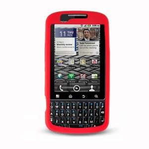  Solid Red Silicone Skin Gel Cover Case For Motorola Droid 