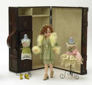 Madame Alexander 1920s Cissette Doll Trunk Set NRFB  