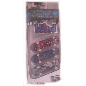   3 Pack of Tech Deck Blind fingerboard skate pack Toys & Games