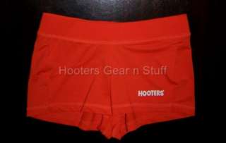 BRAND NEW HOOTERS GIRL NEW STYLE ORANGE HOOTERS SHORTS  