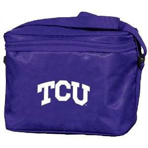 Texas Christian Horned Frogs 6 Pack Cooler/Lunch Box   NCAA College 