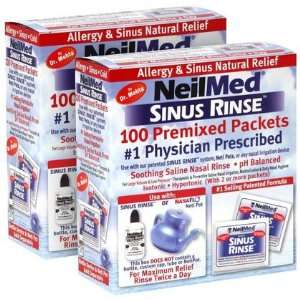 Sinus Rinse Refill ct, 100 ct, 2 ct (Quantity of 3)