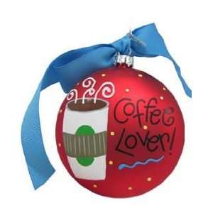  Personalized Coffee Lover Christmas Ornament