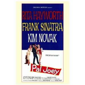  Pal Joey Poster Movie 27x40 Frank Sinatra Rita Hayworth 