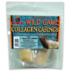   Domestic Meat and WILD GAME 32mm Collagen Casings