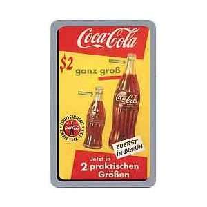 Coca Cola Collectible Phone Card Coca Cola 95 $2. Zuerst In Berlin 