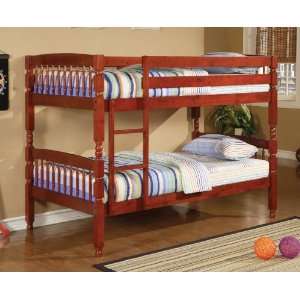  The Simple Stores Le Pera Traditional Twin Over Twin Bunk 