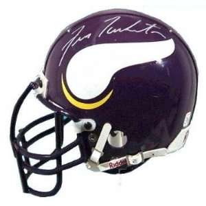  Fran Tarkenton Minnesota Vikings Autographed Mini Football 