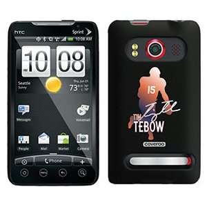  Tim Tebow Silhouette on HTC Evo 4G Case  Players 