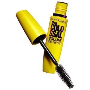  New   Maybelline Colossal Express Mascara, Absolute Blac 