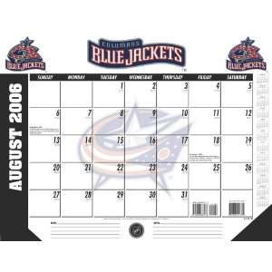 com Columbus Blue Jackets NHL 2006 2007 Academic/School Desk Calendar 