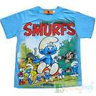 New ARRIVAL THE SMURFS CUDDY Clumsy Edition Stylish Boys T shirt Top 