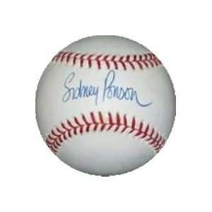  Sidney Ponson Signed Baseball