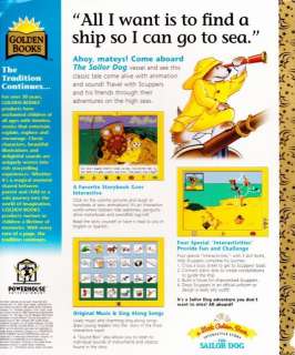 The Sailor Dog (Little Golden Book) PC CD ROM kids game  