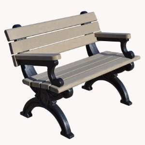   Products Silhouette Commercial Grade Park Bench Patio, Lawn & Garden