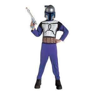  Star Wars Jango Fett Child Costume   Large Toys & Games