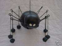 Large JUMBO Black SPIDER Jingle Bell Decoration ~ NEW  
