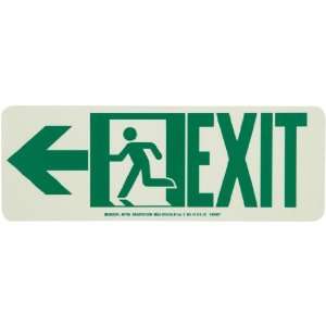   Exit Running Man and Left Arrow (Pack of 10) Industrial & Scientific