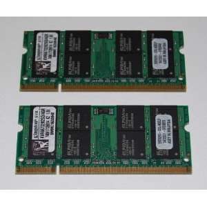   667MHz DDR2 Non ECC CL5 SODIMM (Kit of 2) Notebook Memory Electronics