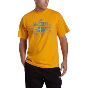  World Cup Soccer Sweden Mens World Cup Soccer Country Tee 