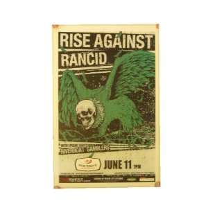Rise Against Handbill Poster with Rancid