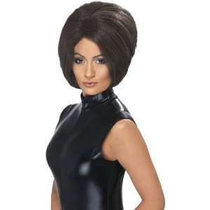  Lets Party By Smiffys Posh Power Brown Adult Wig / Brown 