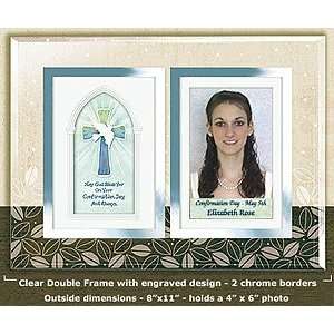  Gift   Personalized Picture Frame and Confirmation Blessing 