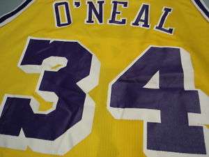 Vintage SHAQUILLE ONEAL Los Angeles Lakers Jersey 48  