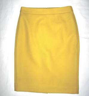   CREW NO. 2 DOUBLE SERGE PENCIL SKIRT COLORYellow; Red;Black  