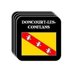  Lorraine   DONCOURT LES CONFLANS Set of 4 Mini Mousepad 