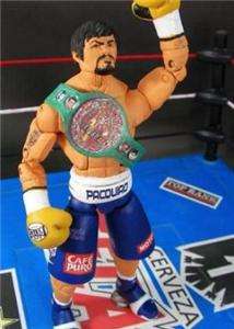 MANNY PACQUIAO Action Figure vs. Mosley Philippines Exclusive BRAND 