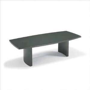   Edge Boat Shape Top Conference Table with Curve Base