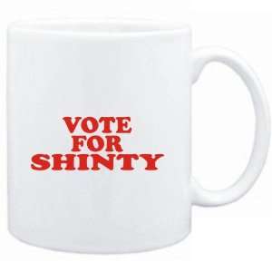  Mug White  VOTE FOR Shinty  Sports