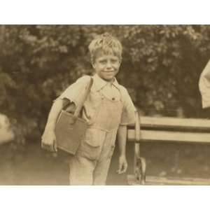  1924 child labor photo One of the very young shiners at 