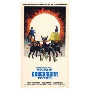  The Amazing Dobermans by unknown. Size 15.02 X 9.22 Art 