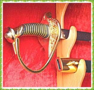LARGE SWORD & SCABBARD DISPLAY CASE OR SHADOW BOX  