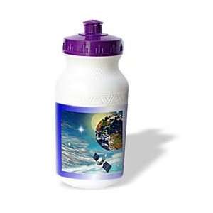   Designs   Planet Earth In Contact   Water Bottles