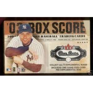  2003 Fleer Box Score Baseball SEALED HOBBY BOX