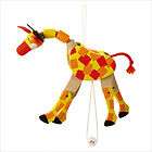Sevi Giraffe Jumping Jacks Wooden Italian Puppet Toy