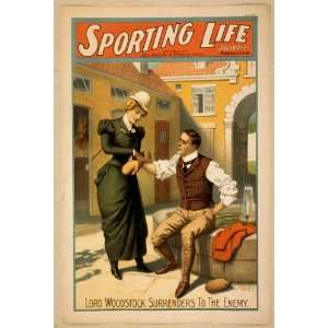  Poster Sporting life written by Cecil Raleigh and Seymour 