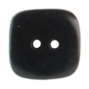  Paradise Exotic Shawl Pins Corozo Square Button 5/8 Black 