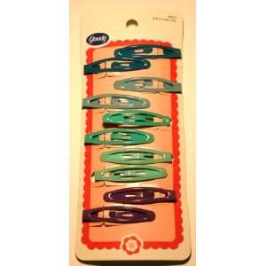  Goody Thin Contour Clips  Assorted Colors 10pk #09213 