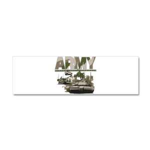 42 x 14 Wall Vinyl Sticker US Army with Hummer Helicopter Soldiers and 