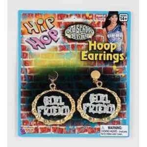  Hip Hop Costume Earrings [Apparel] 