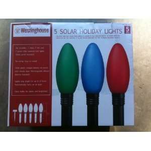  Westinghouse 5 Solar Holiday Lights