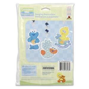  Sesame Street Beginnings Dangling Decorations   3 Count 